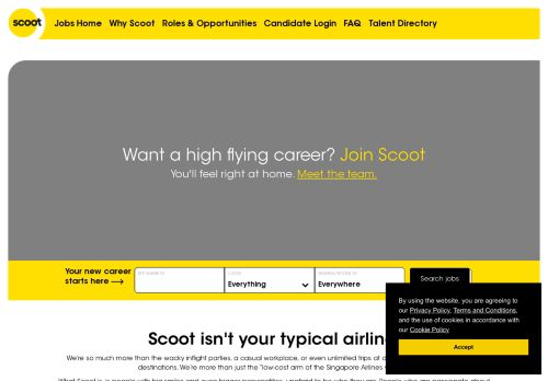 Scoot Applicant Login