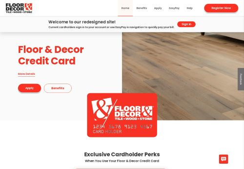 Floor And Decor Credit Card Login