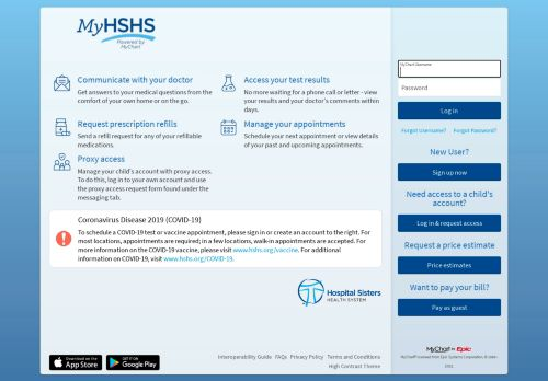 Hshs Mychart Login