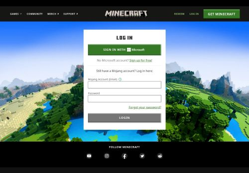 Remoteconnect Minecraft Login