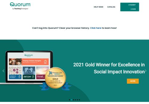 Quorum Learning Login