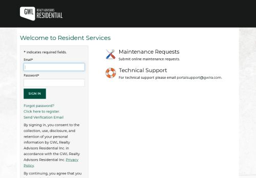 Gwlra Residential Login