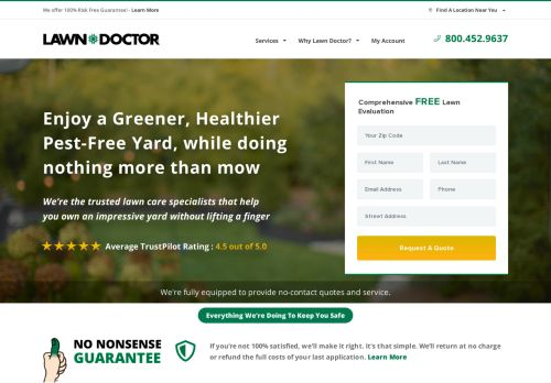 Lawn Doctor Customer Login