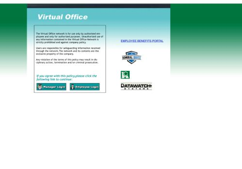 Admiral Security Virtual Office Login