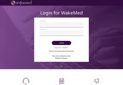 Wakemed My Shift Wizard Login