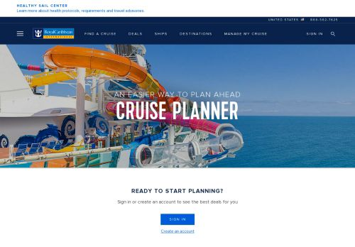 royal caribbean login cruise planner