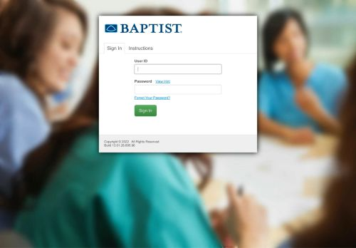 Healthstream Login Baptist Health System