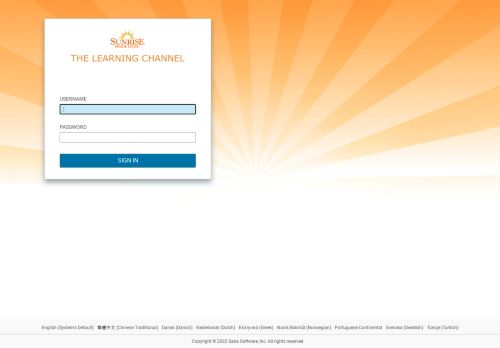 The Learning Channel Sunrise Login