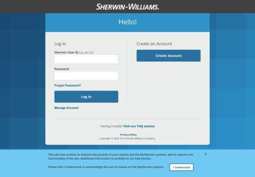 Sherwin Williams Employee Login