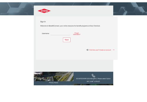 Dow Retiree Benefits Login