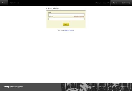 Casey Life Skills Login