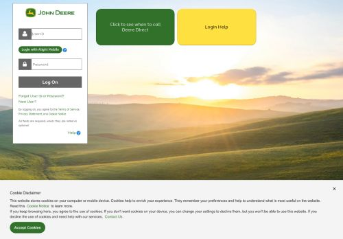 John Deere Alight Login