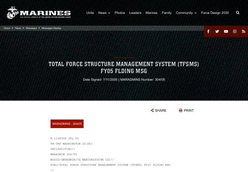 Tfms Usmc Login Page