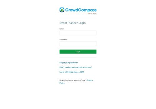 Crowdcompass Event Center Login