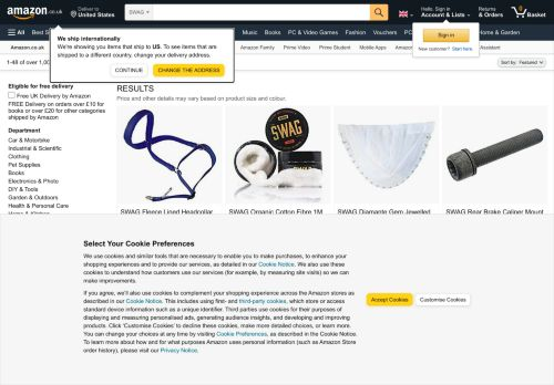 E Swag Corp Amazon Com Login