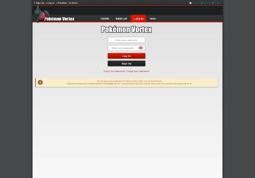 Pokemonvortex.org - Is Pokemon Vortex Down Right Now?