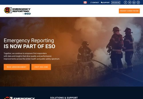 Emergency Reporting Login