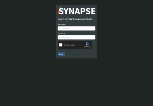 Synapse X Login